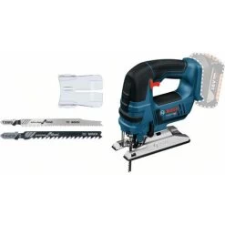 Bosch Professional Bosch Akku-Stichsäge GST 18 V-LI B, Solo Version, 3 X Stichsägeblatt, Im Karton