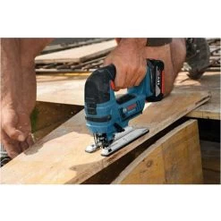 Bosch Professional Bosch Akku-Stichsäge GST 18 V-LI B, Solo Version, 3 X Stichsägeblatt, Im Karton -Werkzeug Bosch Geschäft 11619854 4