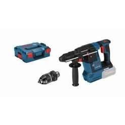 Bosch Professional Bosch Akku-Bohrhammer GBH 18V-26 F Mit SDS-plus, Solo Version (ohne Akku, Ohne Ladegerät), L-BOXX