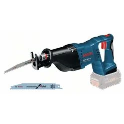 Bosch Professional Bosch Akku-Säbelsäge GSA 18 V-LI, Solo Version, Mit 2 Säbelsägeblätter, Karton
