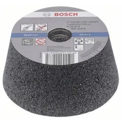 Bosch Schleiftopf. Konisch-Stein/Beton 90 Mm. 110 Mm. 55