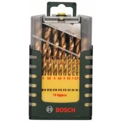 Bosch Metallbohrer-Set HSS-TiN Titanium. 19-teilig. Kuns