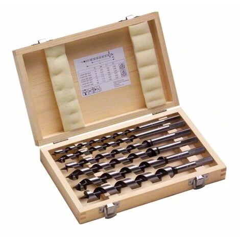 Bosch Schlangenbohrer-Set. 6-teilig. 10 - 20 Mm. 160 Mm. 3 Bosch Schlangenbohrer-Set. 6-teilig. 10 - 20 Mm. 160 Mm.