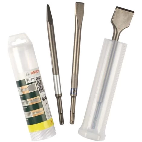 Bosch SDS-Plus Meißel-Set. 3-teilig 4 Bosch SDS-Plus Meißel-Set. 3-teilig – Bild 2