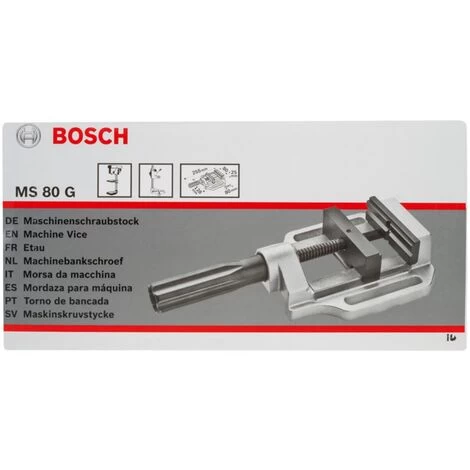 Bosch Maschinenschraubstock MS 80 G. 100 Mm. 80mm 4 Bosch Maschinenschraubstock MS 80 G. 100 Mm. 80mm – Bild 2