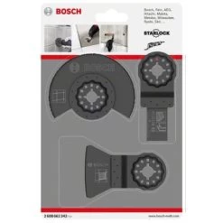 Bosch Fliesen-Set. 3-teilig. AIZ 20 AB (1x). ATZ 52 SC (1x). ACZ 85 LMT (1x)