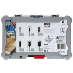 Bosch Nutfräser-Set. 6-mm-Schaft. 6-teilig -Werkzeug Bosch Geschäft 15024896 3