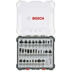 Bosch Freihandfräser-Set. 6-mm-Schaft. 30-teilig