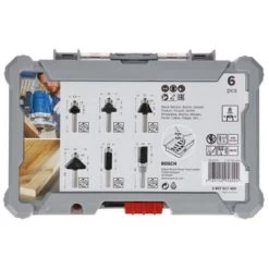 Bosch Rand- Und Kantenfräser-Set. 8-mm-Schaft. 6-teilig 8 Bosch Rand- Und Kantenfräser-Set. 8-mm-Schaft. 6-teilig -Werkzeug Bosch Geschäft 15024911 3