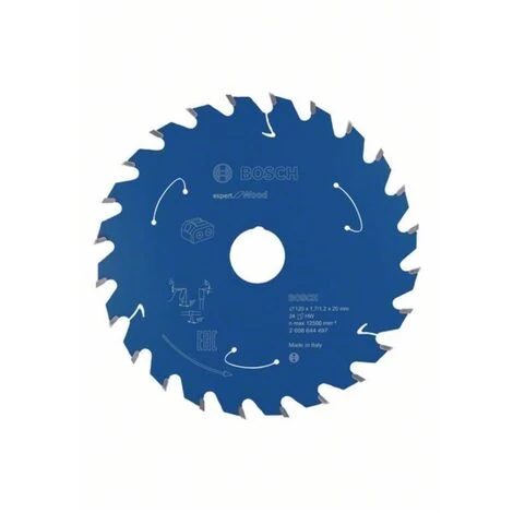 Bosch Kreissägeblatt Expert For Wood, 120 x 1,7/1,2 x 20, 24 Zähne 3 Bosch Kreissägeblatt Expert For Wood, 120 x 1,7/1,2 x 20, 24 Zähne
