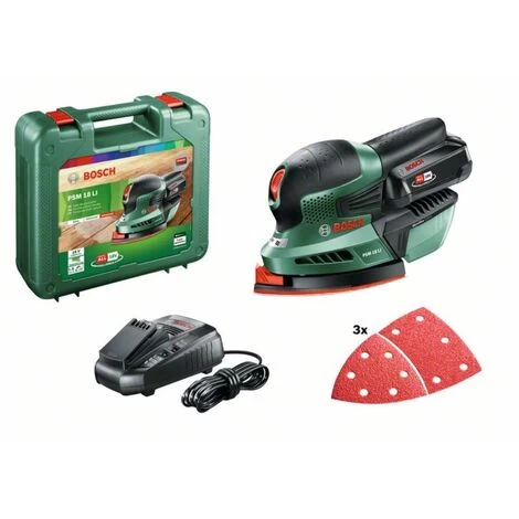 Bosch Akku-Multischleifer PSM 18 LI Mit 1x 2.5 Ah Akku 3 Bosch Akku-Multischleifer PSM 18 LI Mit 1x 2.5 Ah Akku