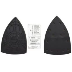 Bosch 2609001937 Schleifplatte Für EasySander 12, PSM 80 A, PSM 100 A, PRIO, PSM 10.8, Kletthaftung