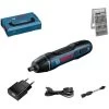 Bosch Akkuschrauber GO + 25tlg. Bitsatz, In L-BOXX-Mini