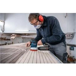 Bosch Professional Bosch Exzenterschleifer GEX 40-150, Mit Schleifblatt M480, Schleifteller, L-BOXX 11 Bosch Professional Bosch Exzenterschleifer GEX 40-150, Mit Schleifblatt M480, Schleifteller, L-BOXX -Werkzeug Bosch Geschäft 25474592 5