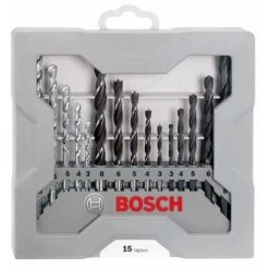 Bosch Bohrer-Set. Gemischt. 15-teilig. 3-8 Mm. 3-8 Mm. 3