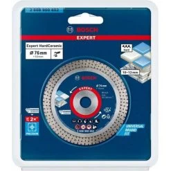 Bosch EXPERT HardCeramic 76 mm Diamanttrennscheiben 76 X 1,5 X 10 mm, Für Mini-Winkelschleifer 10 Bosch EXPERT HardCeramic 76 mm Diamanttrennscheiben 76 X 1,5 X 10 mm, Für Mini-Winkelschleifer -Werkzeug Bosch Geschäft 36843992 4