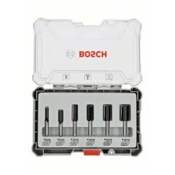 Bosch 6 Tlg Nutfräser Set 8mm Schaft