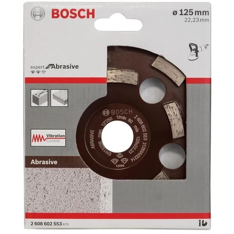 Bosch Diamant - Topfscheibe 125mm EXPERT Für Abrasive 4 Bosch Diamant - Topfscheibe 125mm EXPERT Für Abrasive – Bild 2