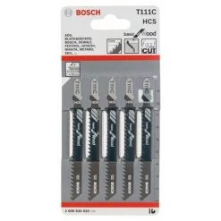 Bosch Stichsägeblatt Basic For Wood T 111 C 5er 2608630033
