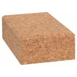Bosch Accessories 2607000637 Handschleifklotz, Länge X Breite: 80 X 120 Mm, Aus Kork, Klein 1 St