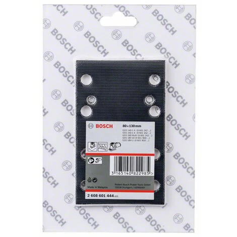 Schleifplatte Mit Kletthaftung, 80 X 130 Mm Bosch Accessories 2608601444 4 Schleifplatte Mit Kletthaftung, 80 X 130 Mm Bosch Accessories 2608601444 – Bild 2