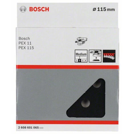 Bosch Accessories 2608601065 Schleifteller Mittel, 115 Mm, Für PEX 115 Durchmesser 115 Mm Passend Fü 4 Bosch Accessories 2608601065 Schleifteller Mittel, 115 Mm, Für PEX 115 Durchmesser 115 Mm Passend Fü – Bild 2