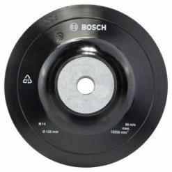 Bosch Accessories 1608601033 Stützteller Standard, M14, 125 mm, 12 500 U/min Durchmesser 125 Mm