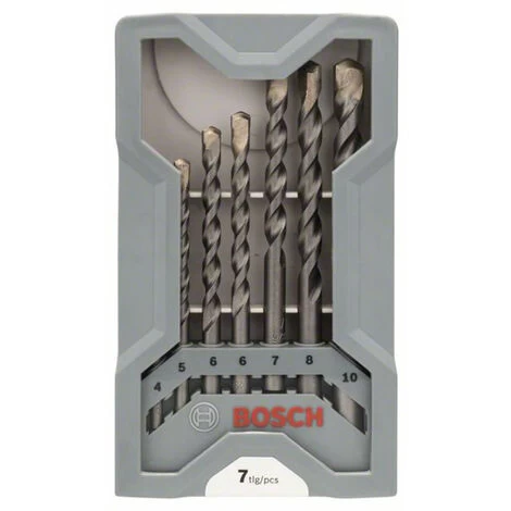 Bosch Accessories CYL-3 2607017082 Hartmetall Beton-Spiralbohrer-Set 7teilig 4 Mm, 5 Mm, 6 Mm, 6 Mm, 4 Bosch Accessories CYL-3 2607017082 Hartmetall Beton-Spiralbohrer-Set 7teilig 4 Mm, 5 Mm, 6 Mm, 6 Mm, – Bild 2