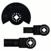 Bosch Accessories 2607017323 PMF Multifunktionswerkzeug-Zubehör-Set 3teilig 1 Set -Werkzeug Bosch Geschäft 50731087 1