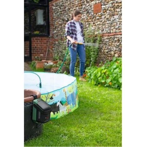 Bosch Akku-Regenwasserpumpen GardenPump 18V-2000 1x Akku 2.5Ah 1x Ladegerät AL 1810 CV 4 Bosch Akku-Regenwasserpumpen GardenPump 18V-2000 1x Akku 2.5Ah 1x Ladegerät AL 1810 CV – Bild 2