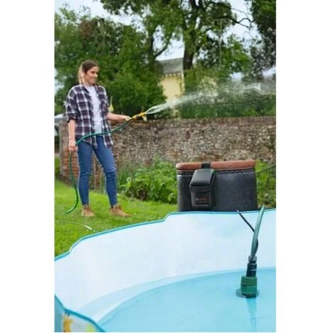 Bosch Akku-Regenwasserpumpen GardenPump 18V-2000 1x Akku 2.5Ah 1x Ladegerät AL 1810 CV 6 Bosch Akku-Regenwasserpumpen GardenPump 18V-2000 1x Akku 2.5Ah 1x Ladegerät AL 1810 CV – Bild 4