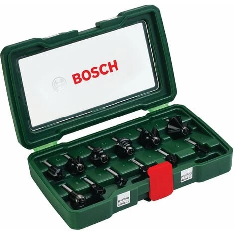 Bosch 12-teiliges HM-Fräser-Set (8 Mm Schaft) 3 Bosch 12-teiliges HM-Fräser-Set (8 Mm Schaft)