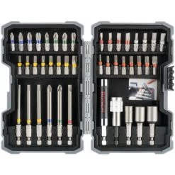 Bosch Professional 43 Tlg. Schrauberbits Und Steckschlüssel Set (Zubehör Bohrmaschine)