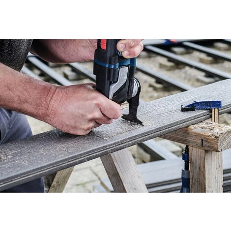 Bosch Professional 3 Tlg. Starlock Tauchsägeblatt Set (für Holz Und Metall, Zubehör Multifunktionswerkzeug) 5 Bosch Professional 3 Tlg. Starlock Tauchsägeblatt Set (für Holz Und Metall, Zubehör Multifunktionswerkzeug) – Bild 3