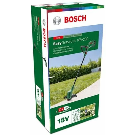 Bosch EasyGrassCut 18V-230 Akku-Rasentrimmer 4 Bosch EasyGrassCut 18V-230 Akku-Rasentrimmer – Bild 2