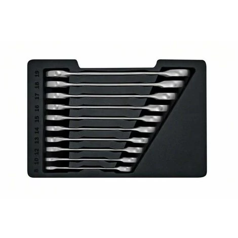 Bosch Professional Bosch Ring-Maulschlüssel PRO SpannerSET Satin, 10-tlg. 3 Bosch Professional Bosch Ring-Maulschlüssel PRO SpannerSET Satin, 10-tlg.