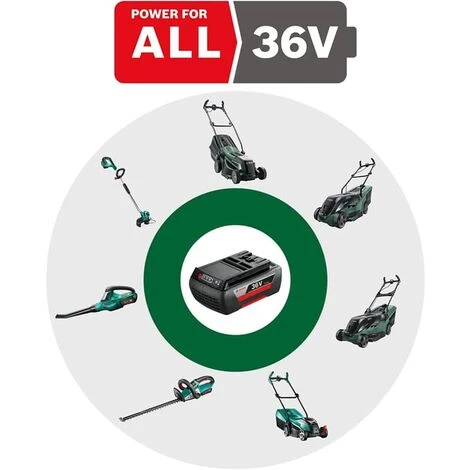 Bosch Akku-Rasenmäher AdvancedRotak 36-850 36V, 1x Akku 6,0Ah, 850 M², Im Karton 6 Bosch Akku-Rasenmäher AdvancedRotak 36-850 36V, 1x Akku 6,0Ah, 850 M², Im Karton – Bild 4